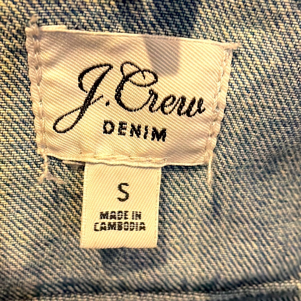 J Crew Denim Jacket - Picture 6 of 6